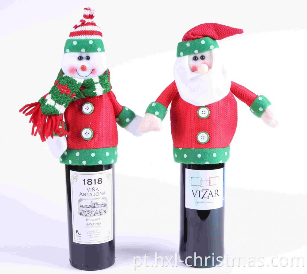 Christmas Clothes For Wine Bottle
